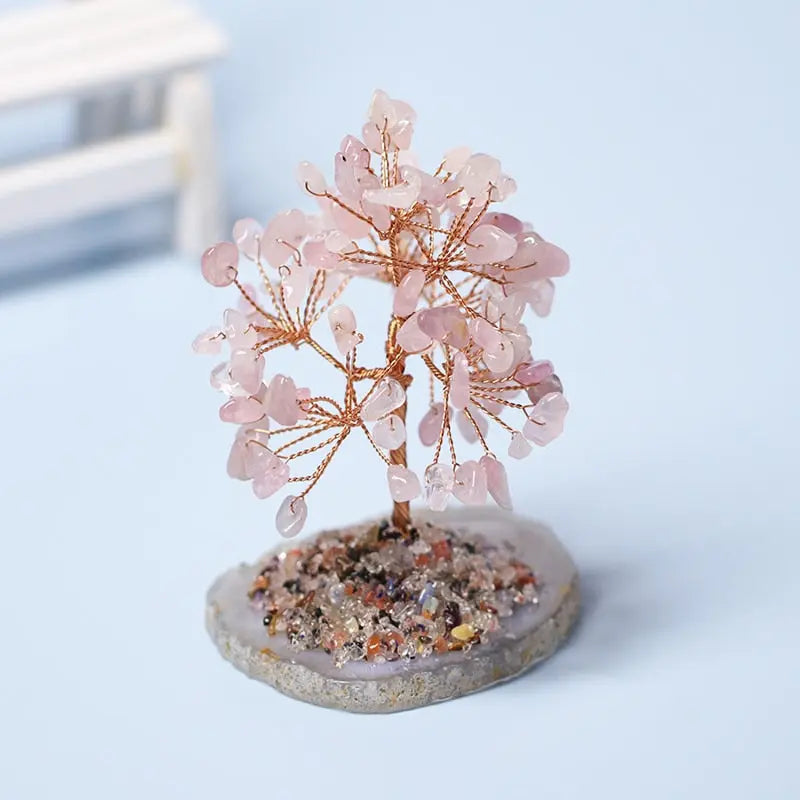 Cristal Naturel Quartz 'Fantôme Vert' Avec Support - Décoration, Guérison, Cadeau
