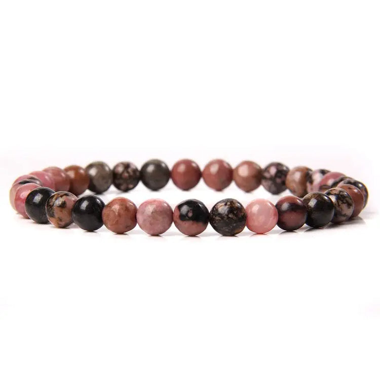 Bracelet Perles Rhodonite Bracelet Perles Rhodonite