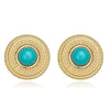 Boucles D'oreilles Chic Turquoise