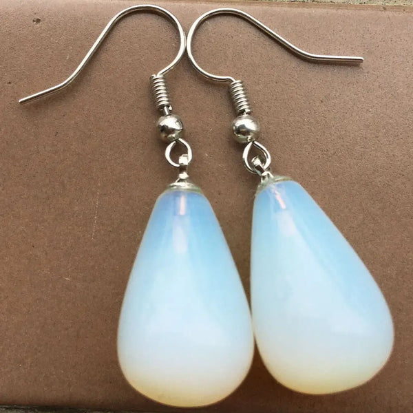 Boucles d'oreilles Opal Drop perles