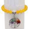 Bracelet Arbre de vie jade jaune