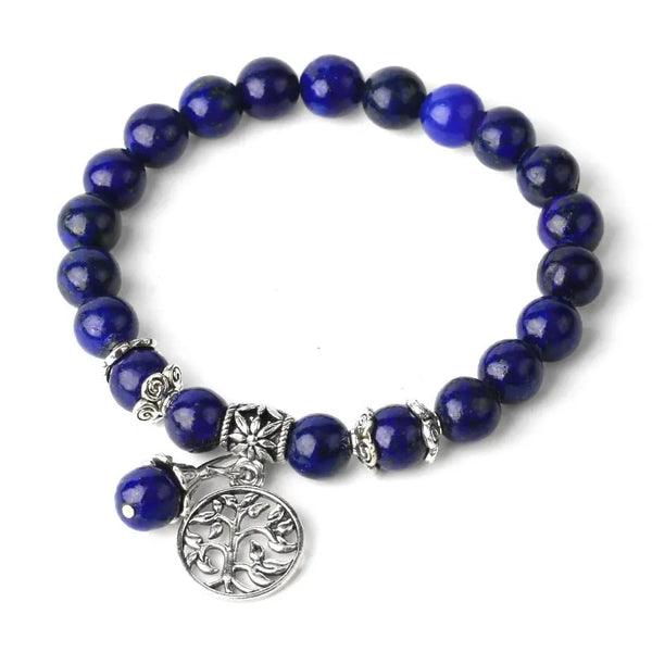 Bracelet Protection Arbre de Vie Lapis Lazuli
