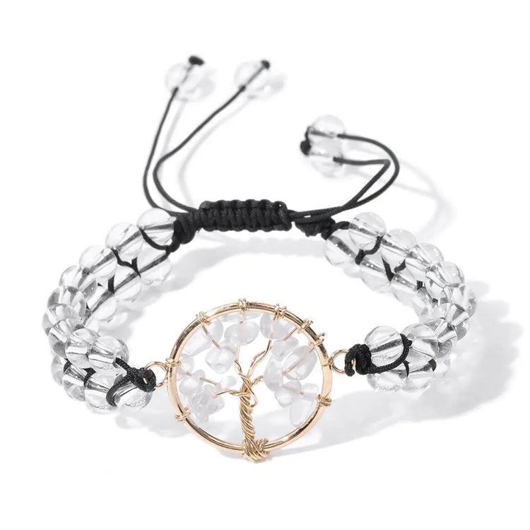 Bracelet femme arbre de vie vert - Esoterique Paris Bracelet femme arbre de vie vert - Esoterique Paris