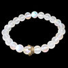 Bracelets de perles de pierre naturelle en cristal