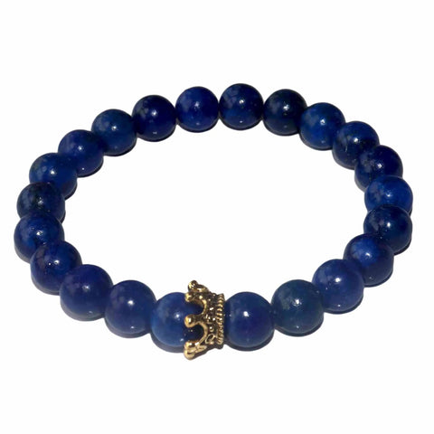 Bracelets de perles en pierre naturelle de lapis-lazuli | Ma Pierre Naturelle