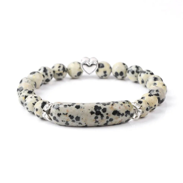 Bracelets en forme de rectangle dalmatien