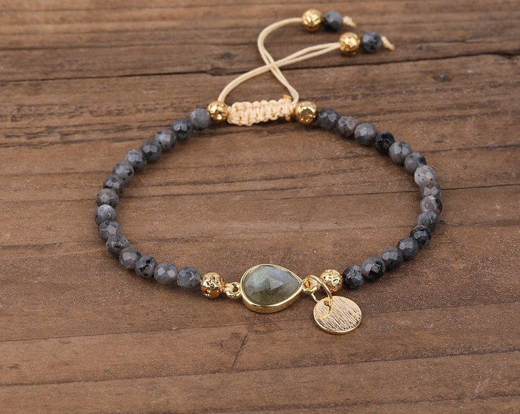 Bracelets en perles de pierre naturelle Chic