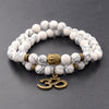 Bracelet Bouddha en Perles d'agate