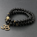 Bracelet Bouddha en Perles d'agate