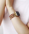Bracelet Apple Watch en Rhodonite