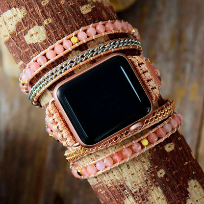 Bracelet Apple Watch Quartz Rose