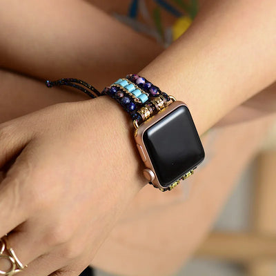 Bracelet Apple Watch Turquoise / Jaspe