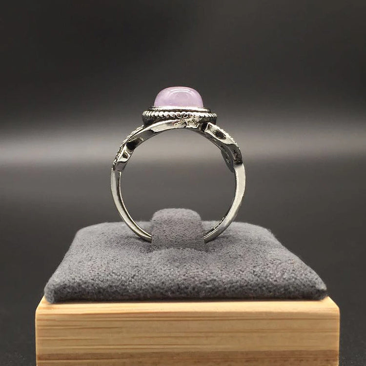 Bague Argent en Pierre d'Améthyste