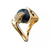 Bague Onyx Serpent