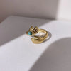 Bague Turquoise Chic Main