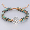 Bracelet Arbre de Vie Jaspe Turquoise