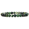 Bracelet Perles Agate Verte