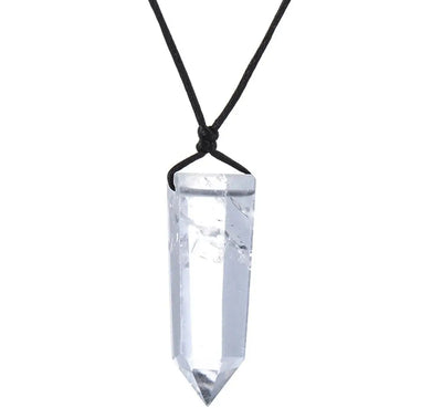 Pendule Cristal de Quartz Cordon