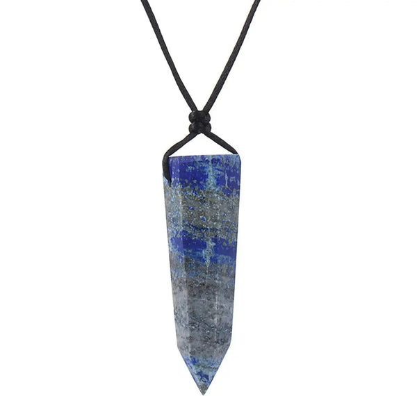 Pendule Lapis Lazuli Cordon