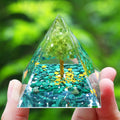 Pyramide Orgonite Arbre de Vie