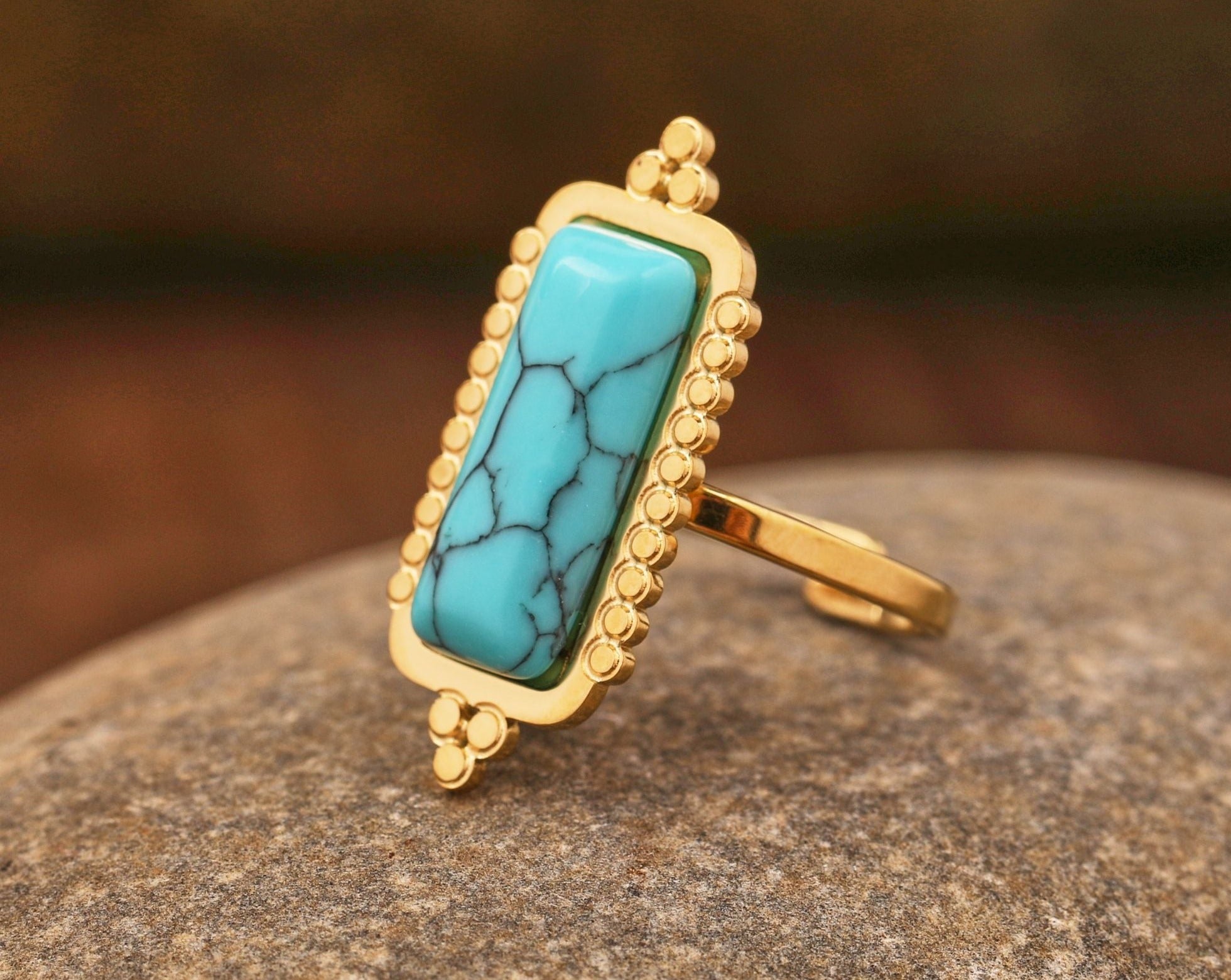 Bague Vintage en Pierre Naturelle pour Dames – Ma Pierre Naturelle